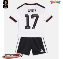 Niemcy Florian Wirtz #17 Koszulka Podstawowa dzieci MŚ 2026 Krótki Rękaw (+ krótkie spodenki)